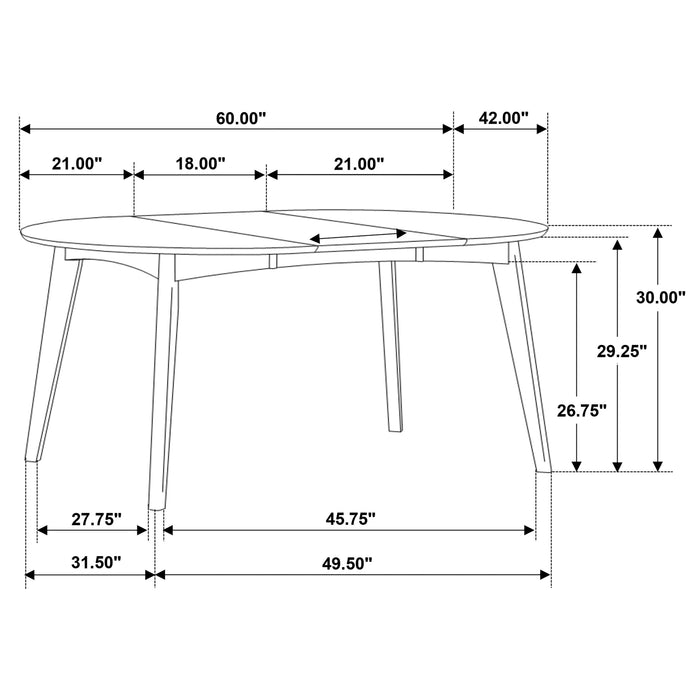Jedda Extension Dining Table