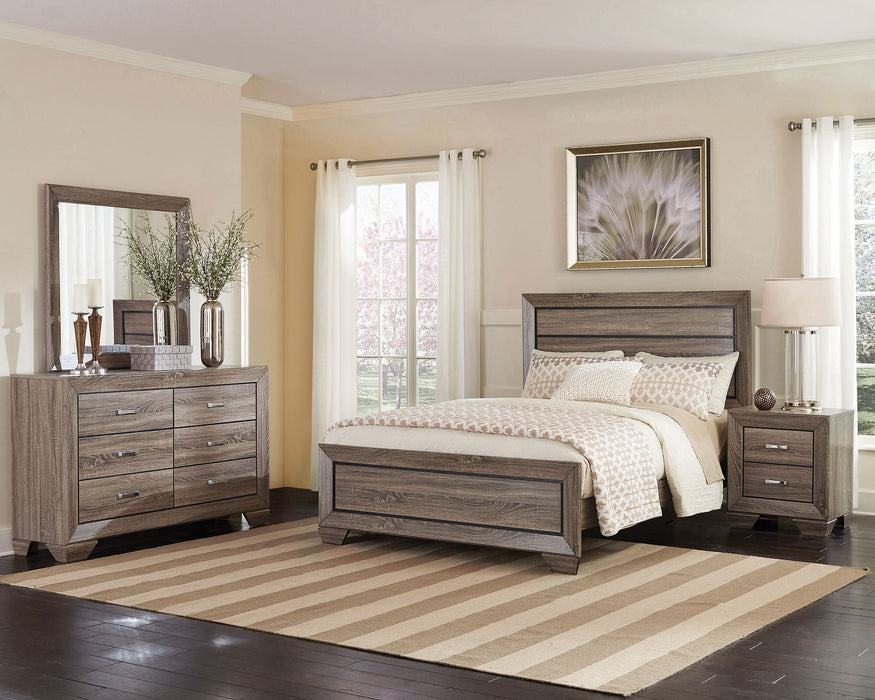 Kauffman Panel Bed