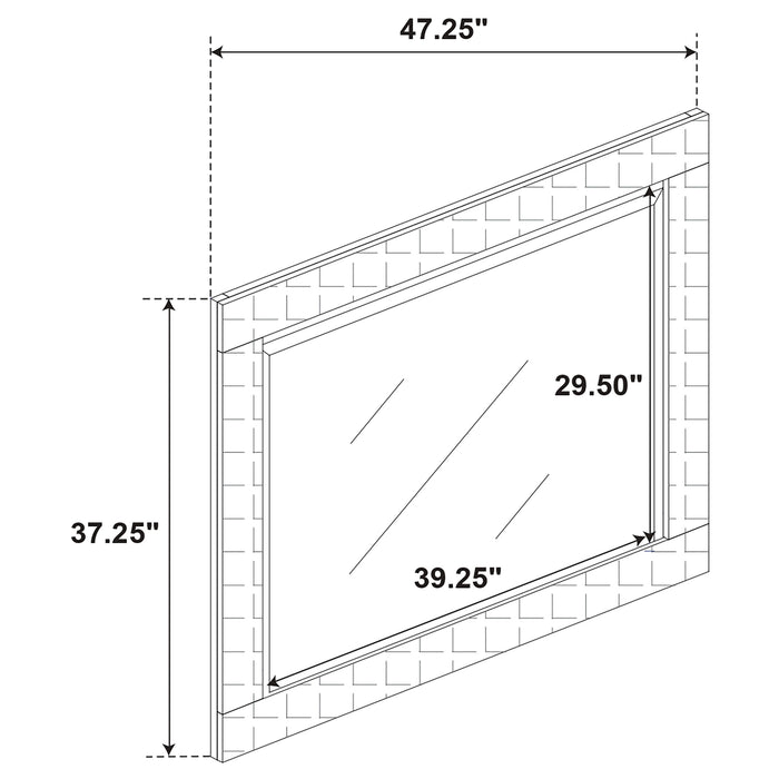 Ives 4 & 5 Piece Bedroom Set E.king & Queen White & Grey