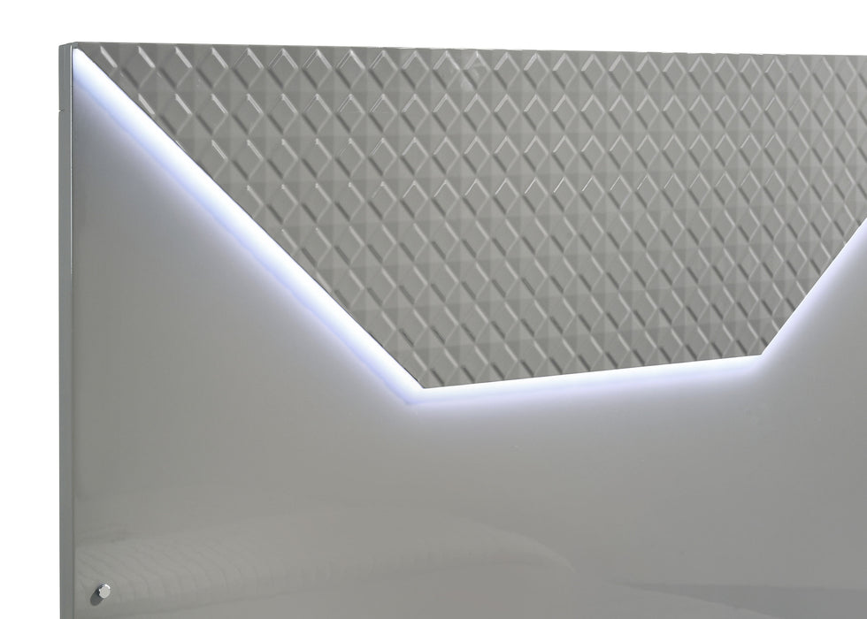 Ives Panel Bed with LED Lighting