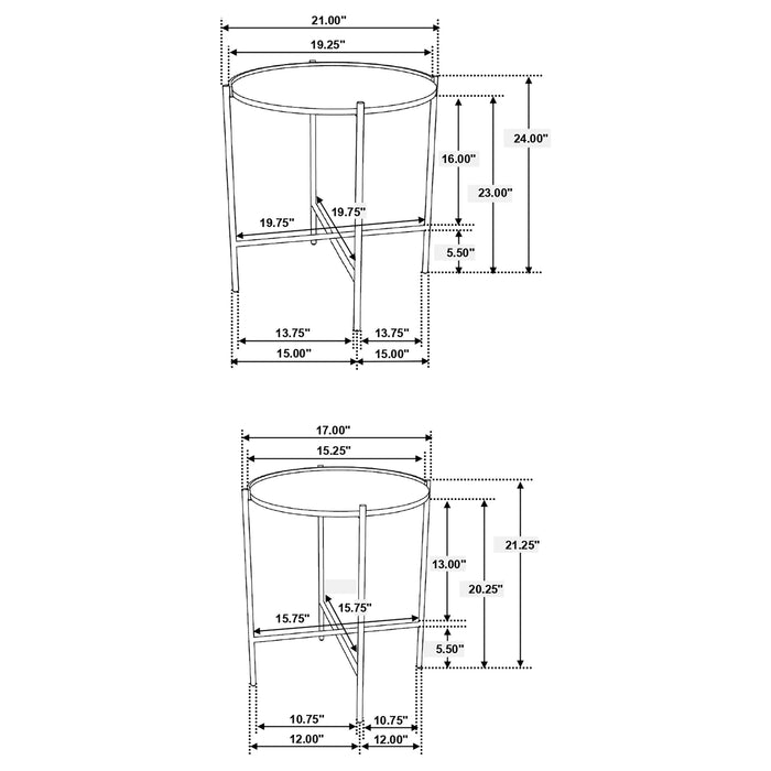 Malka Nesting Table Set