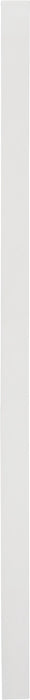 Modernist White Gloss Mirror