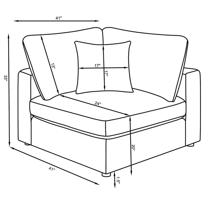 Serene Modular Sectionals sofa sets