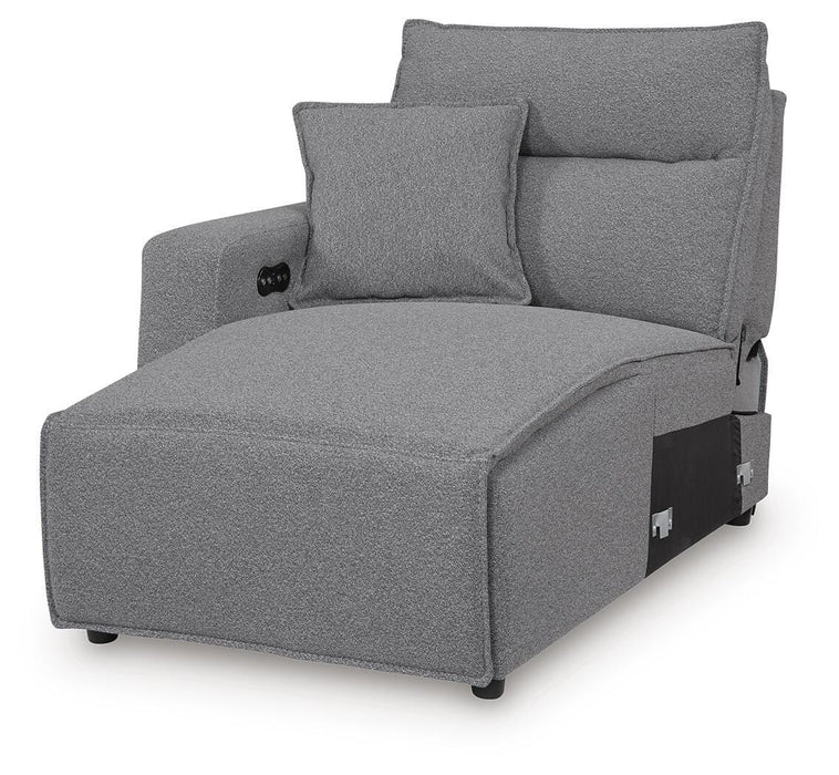 Modmax II Reclining Sectional with Double Chaise and Audio Consoles