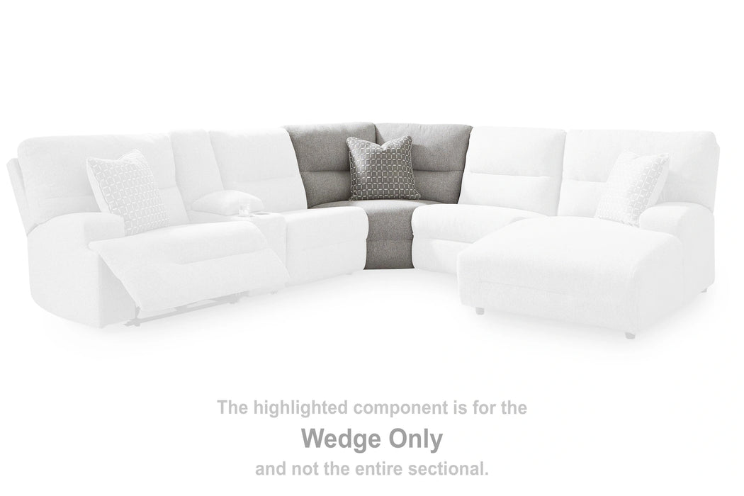 Acklen Place Power Reclining Sectional with Storage Console