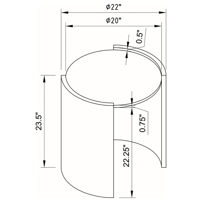 Gladstone End & Side Tables