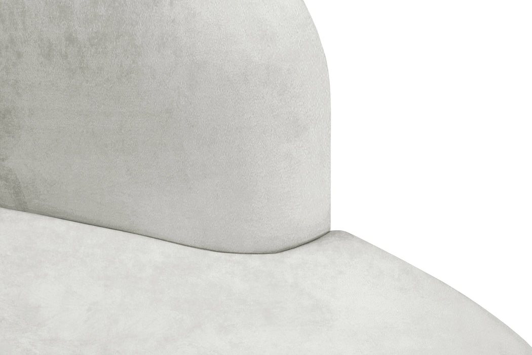 Mitzy Cream Velvet Chair