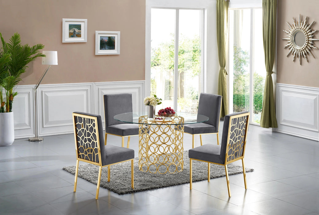 Opal Gold Dining Table