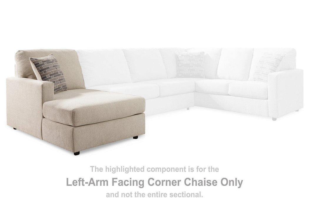 Edenfield 3-Piece Sectional with Chaise