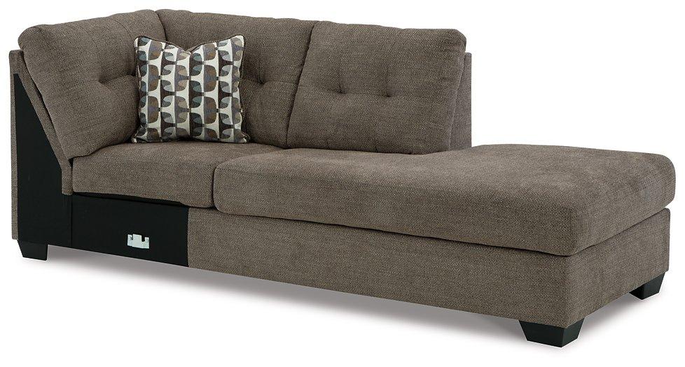 Mahoney 2-Piece Sleeper Sectional with Chaise