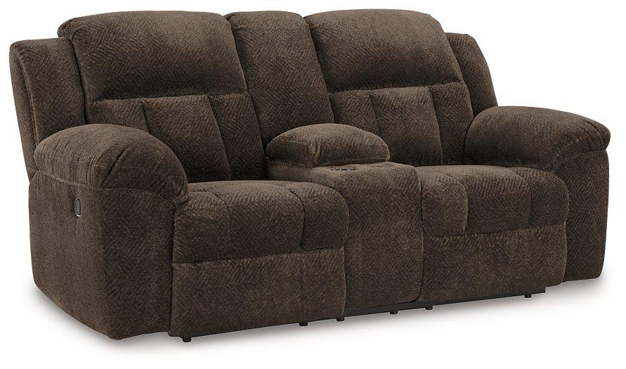 Frohn Reclining Loveseat with Console