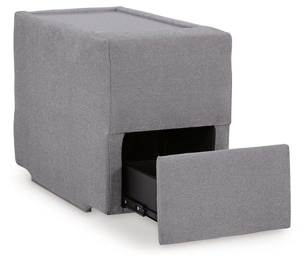 Modmax Balanced Sectional with Audio and Storage Consoles