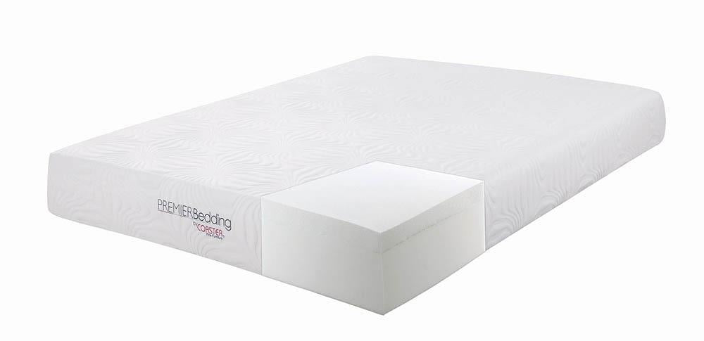 Key Queen Memory Foam Mattress White