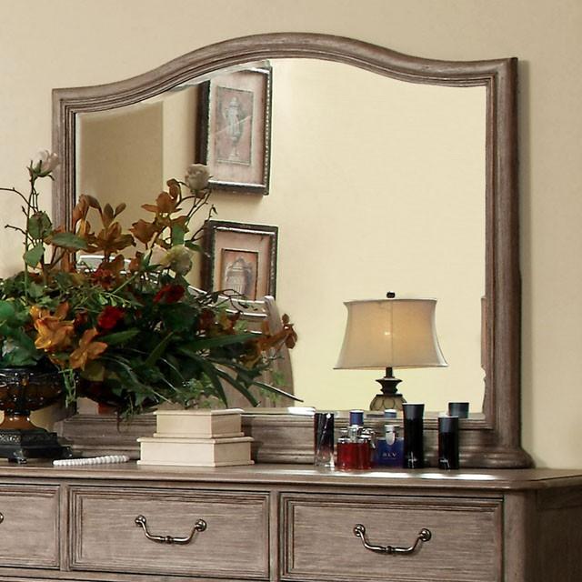 BELGRADE I Rustic Natural Tone Mirror