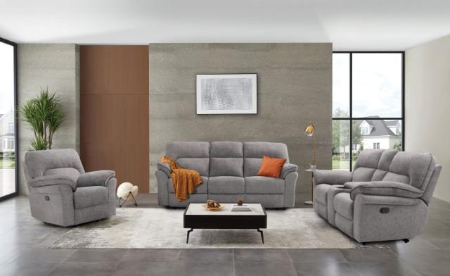JOSIAS Sofa, Light Gray Fabric