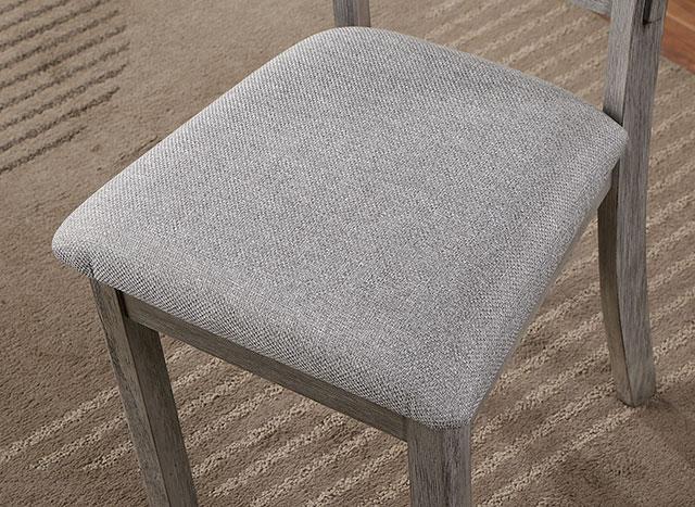 LAQUILA Side Chair (2/CTN), Gray