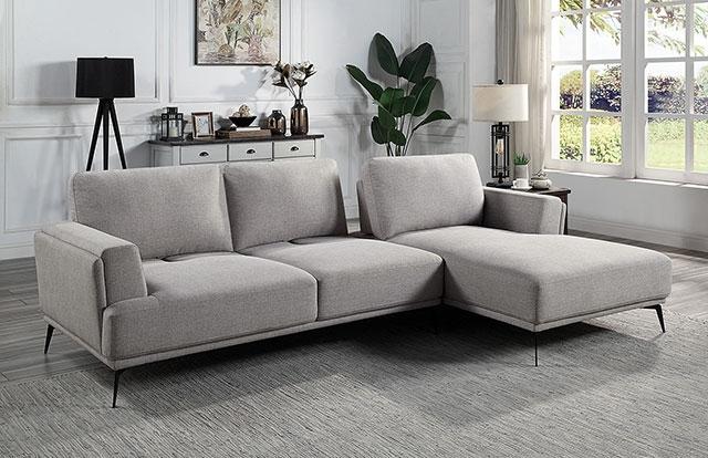 LAUFEN L-shaped Sectional, Gray