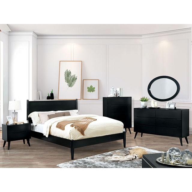 LENNART II Black Full Bed