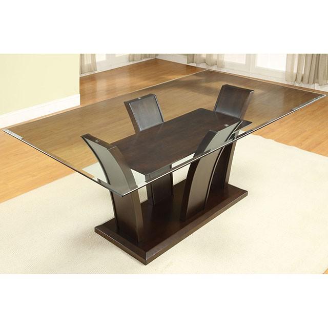 Manhattan I Brown Cherry Dining Table