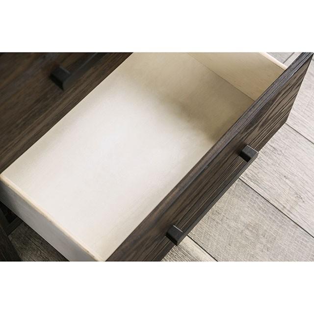 Rexburg Wire-Brushed Rustic Brown Chest