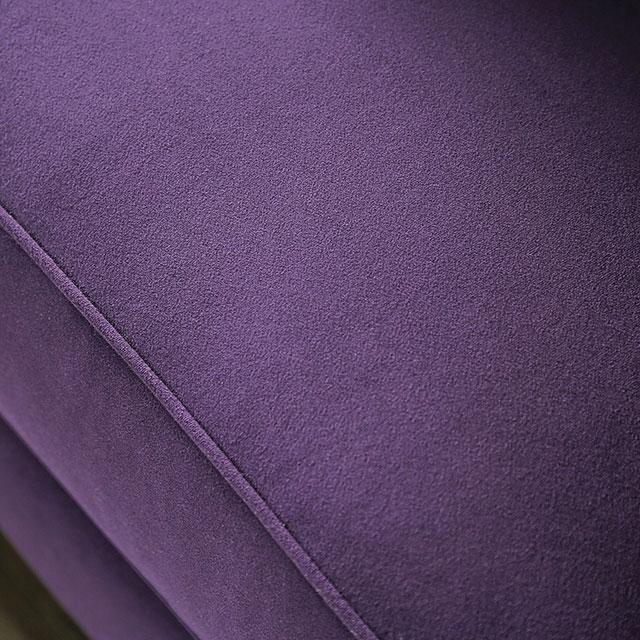 Sisseton Purple Love Seat