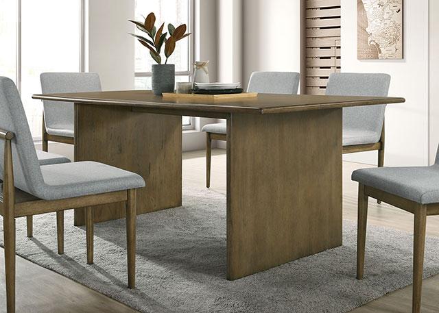 ST GALLEN Dining Table, Natural Tone/Light Gray