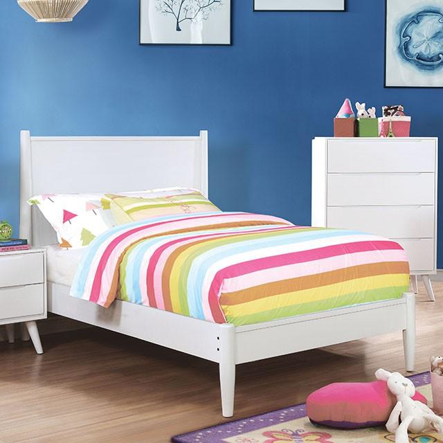 LENNART II White Full Bed