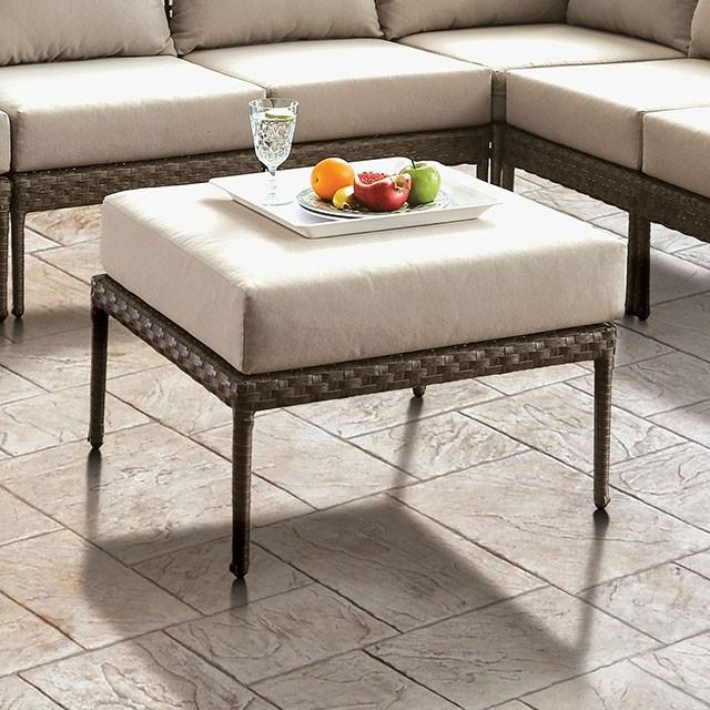 ALEISHA Patio Ottoman