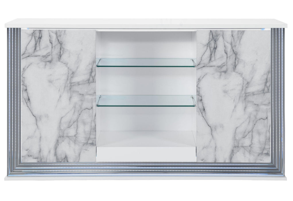 YLIME WHITE MARBLE BUFFET image