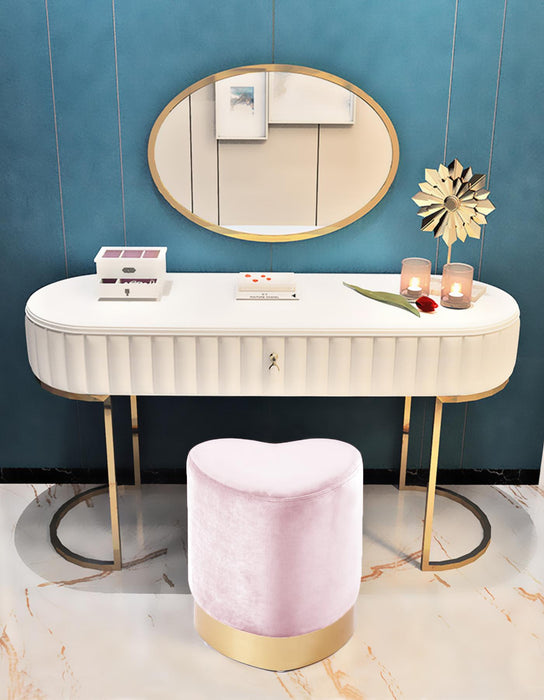 pink heart dressing table Girls Dressing Table