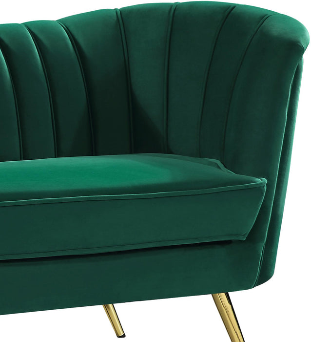 Margo Green Velvet Chair