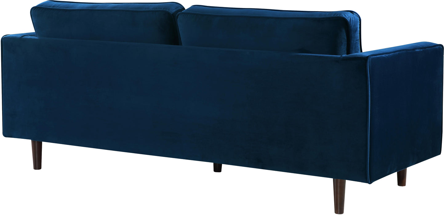 Emily Navy Velvet Sofa