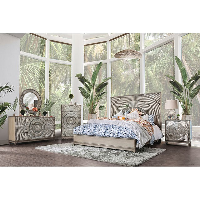 Kamalah Cal.King & Cal.King Bed
