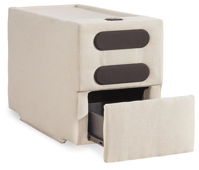 Modmax Balanced Sectional with Audio and Storage Consoles