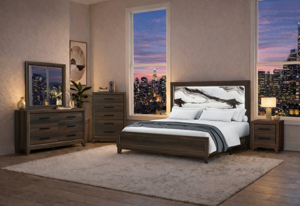 HARMONY BROWN MIRROR