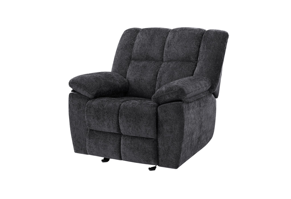 U6000 BLACK GLIDER RECLINER