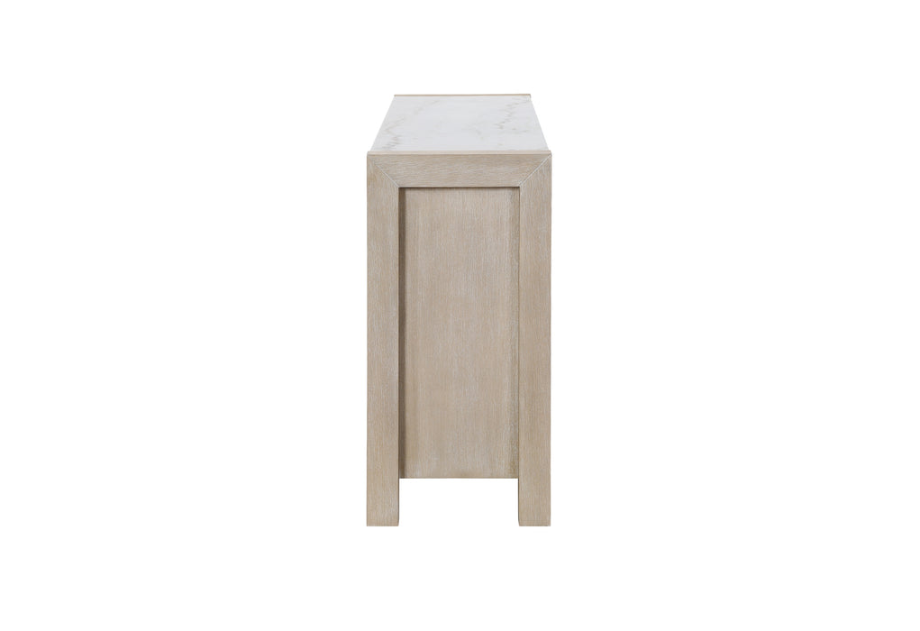 D1321 BUFFET W REAL MARBLE TOP