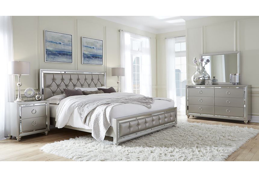 RILEY SILVER FULL BED