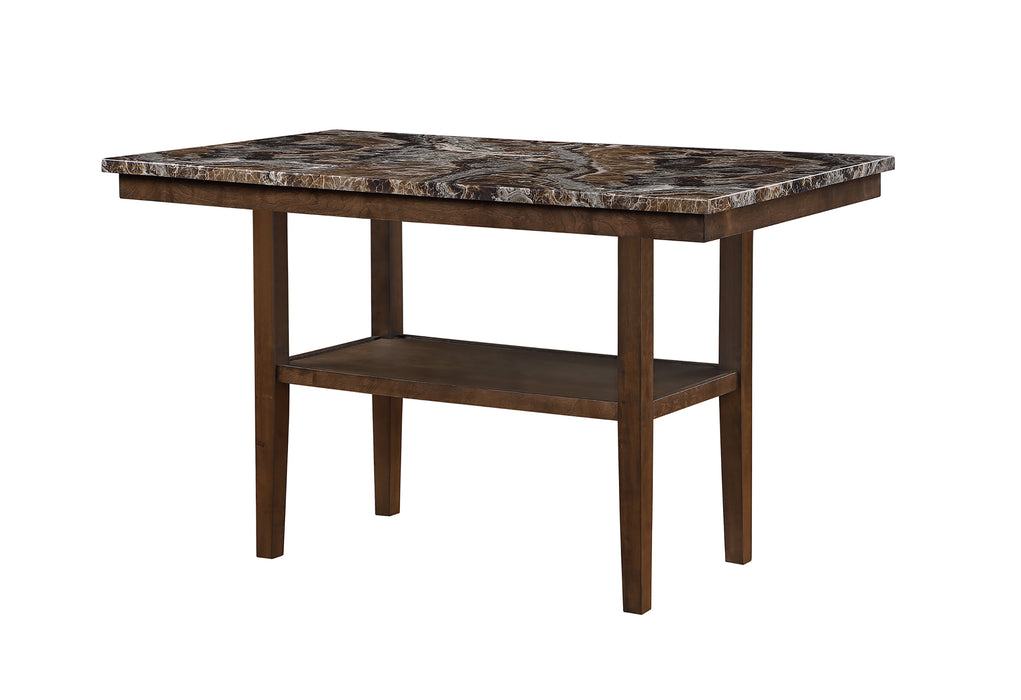 D4355 BROWN BAR TABLE