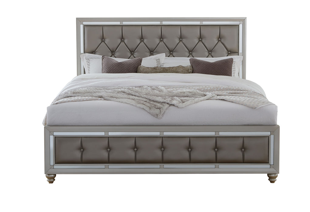 RILEY SILVER FULL BED