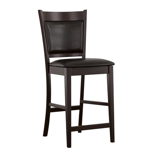 Jaden Casual Espresso Counter Height Chair image