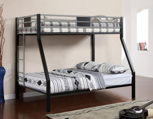 Clifton Silver/Gun Metal Twin/Full Bunk Bed image