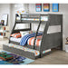 HOOPLE Bunk Bed W/ Trundle image