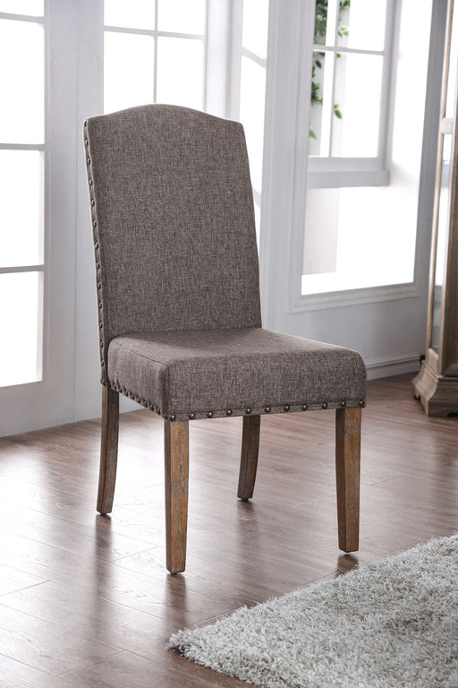 Bridgen Natural/Brown Side Chair (2/CTN) image
