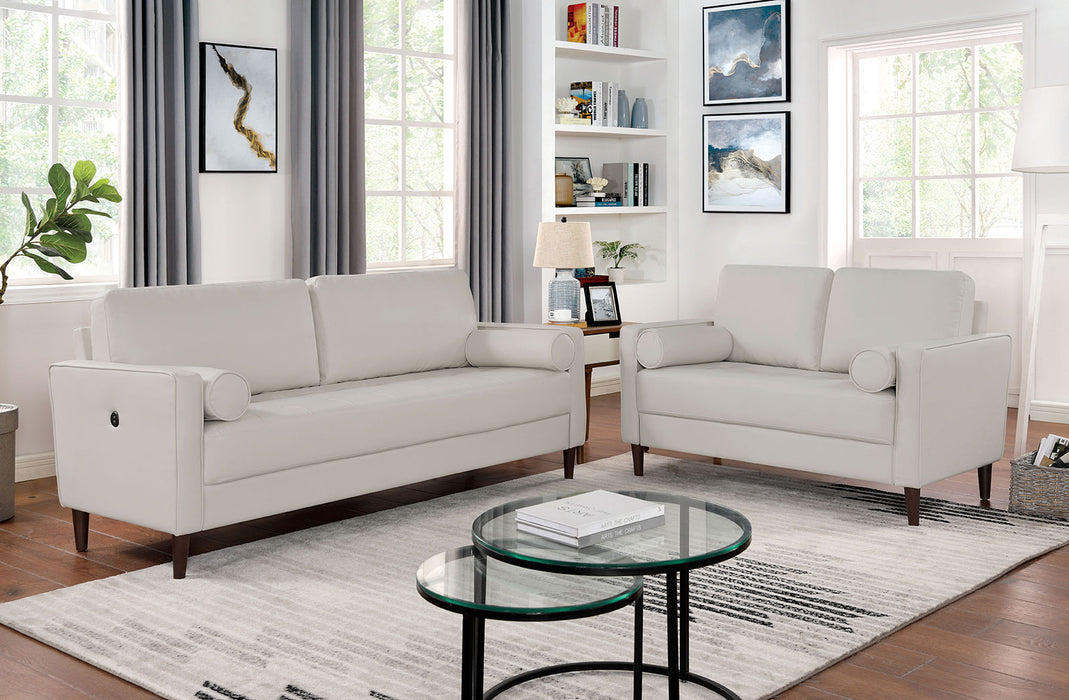 HORGEN Sofa + Loveseat, Off-White image